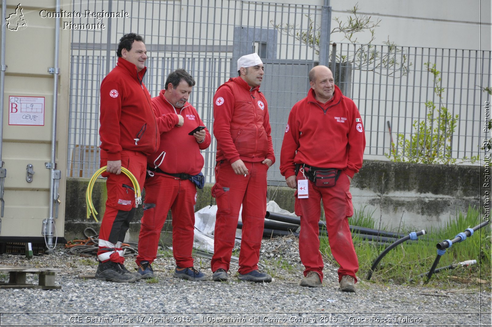 CIE Settimo T.se 17 Aprile 2015 - l'operativit del Centro Cottura 2015 - Croce Rossa Italiana- Comitato Regionale del Piemonte