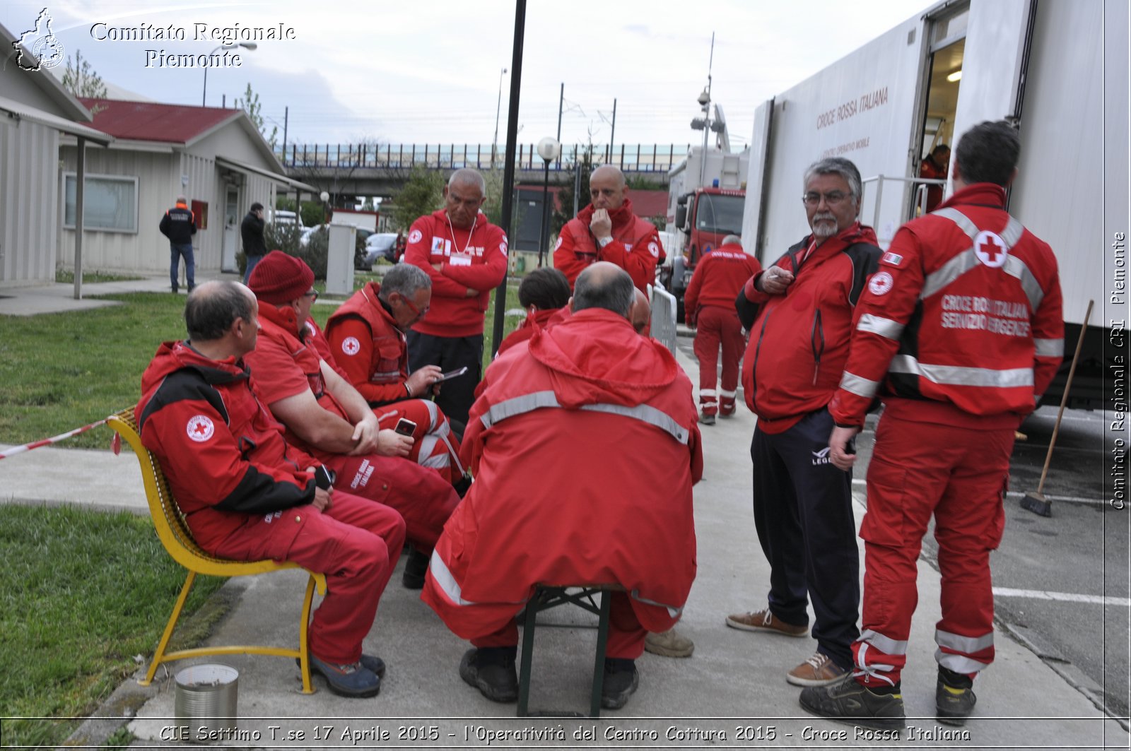 CIE Settimo T.se 17 Aprile 2015 - l'operativit del Centro Cottura 2015 - Croce Rossa Italiana- Comitato Regionale del Piemonte