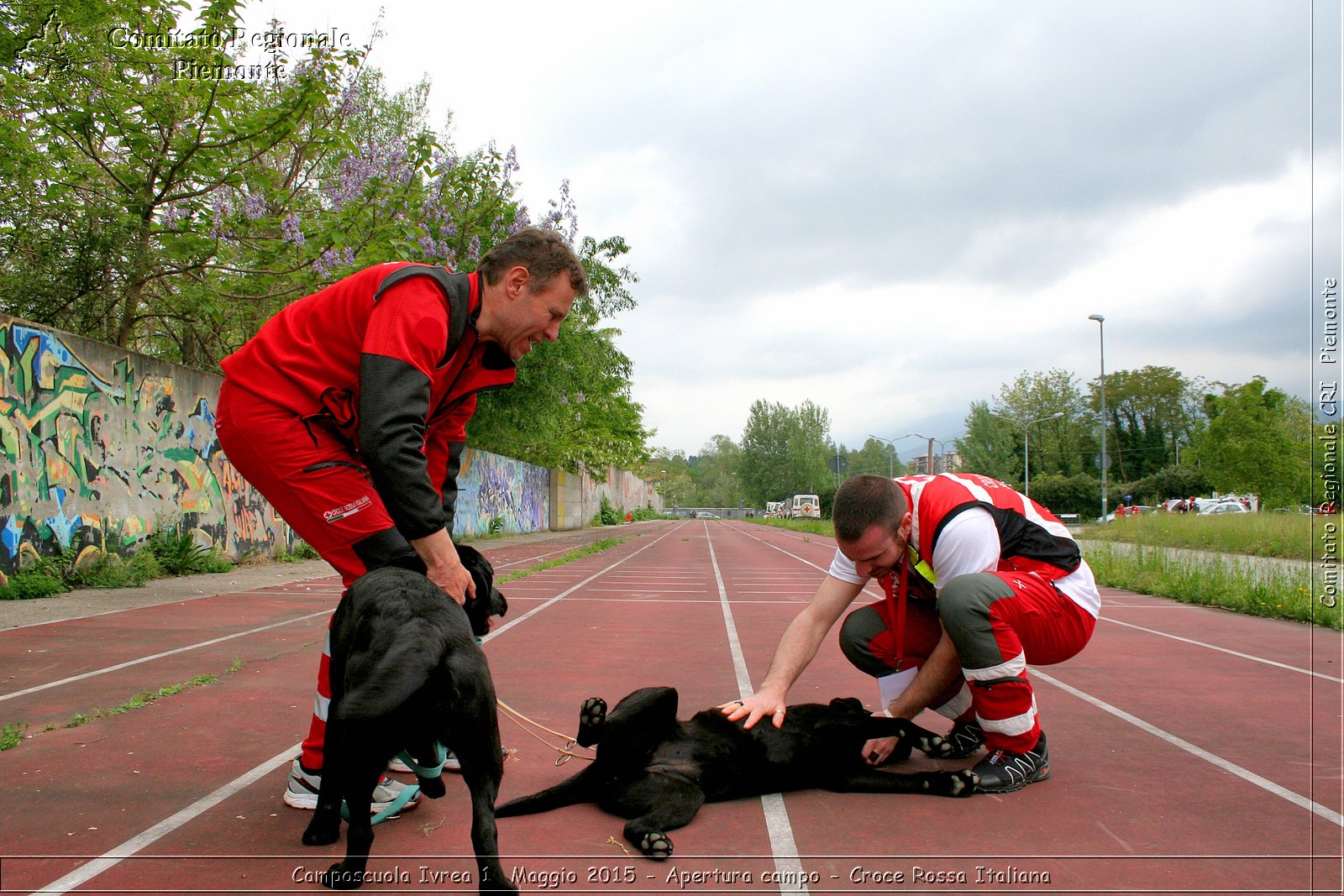 Camposcuola Ivrea 1 Maggio 2015 - Apertura campo - Croce Rossa Italiana- Comitato Regionale del Piemonte