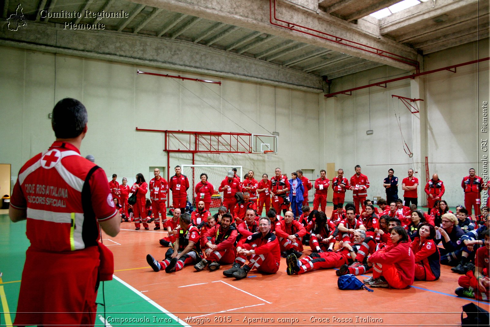 Camposcuola Ivrea 1 Maggio 2015 - Apertura campo - Croce Rossa Italiana- Comitato Regionale del Piemonte