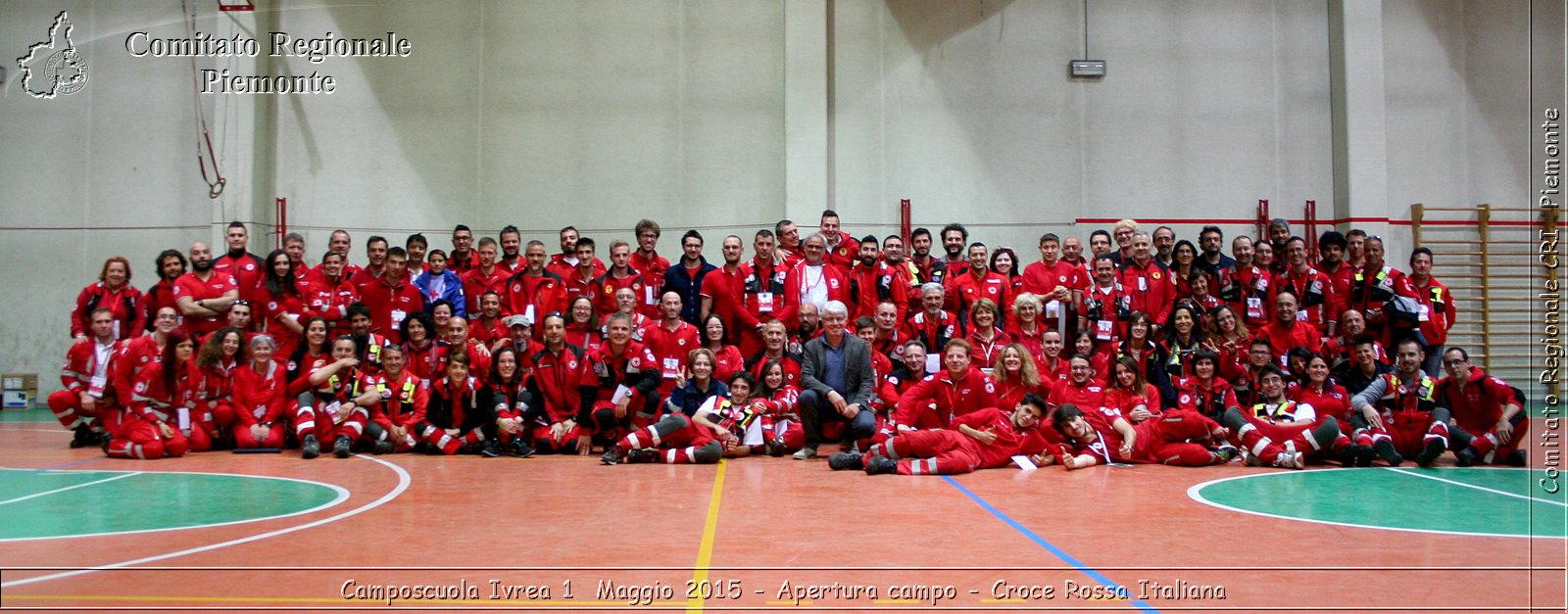 Camposcuola Ivrea 1 Maggio 2015 - Apertura campo - Croce Rossa Italiana- Comitato Regionale del Piemonte