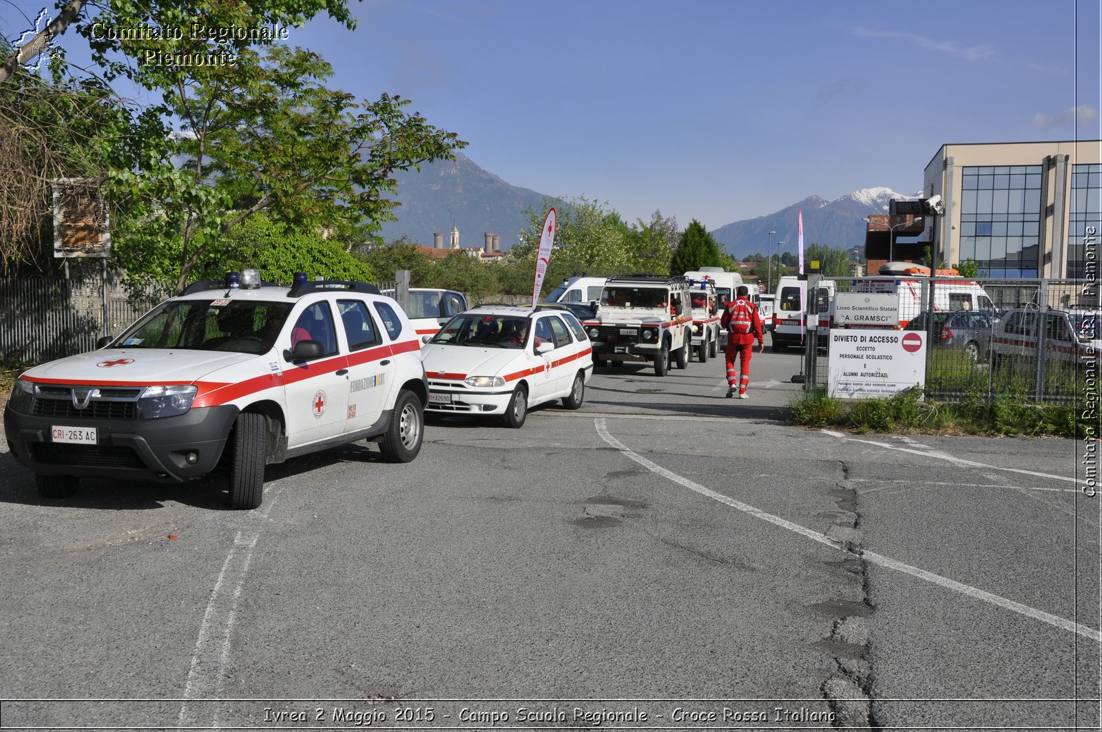 Ivrea 2 Maggio 2015 - Campo Scuola Regionale - Croce Rossa Italiana- Comitato Regionale del Piemonte