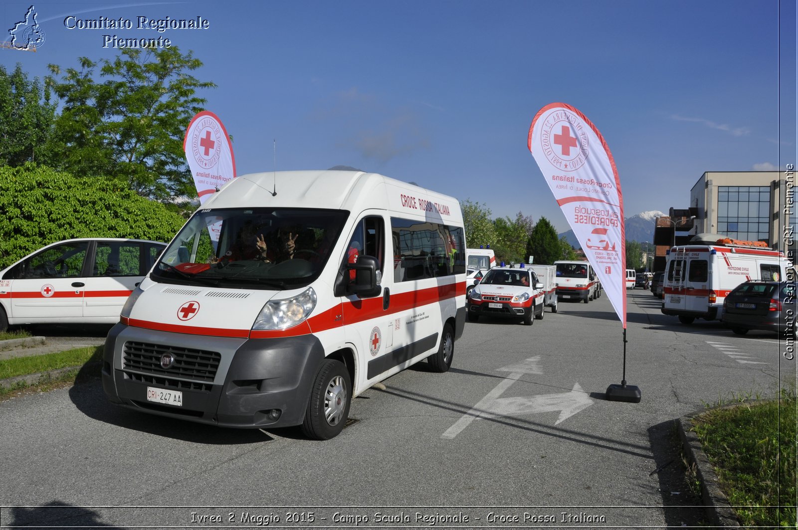 Ivrea 2 Maggio 2015 - Campo Scuola Regionale - Croce Rossa Italiana- Comitato Regionale del Piemonte