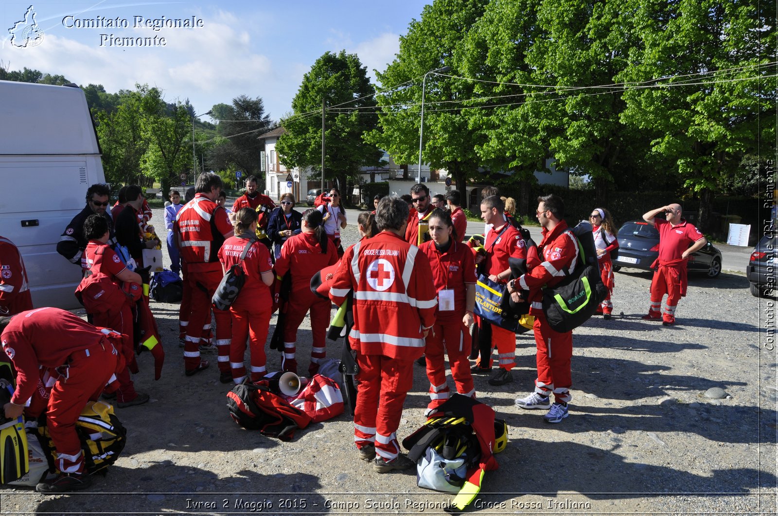 Ivrea 2 Maggio 2015 - Campo Scuola Regionale - Croce Rossa Italiana- Comitato Regionale del Piemonte