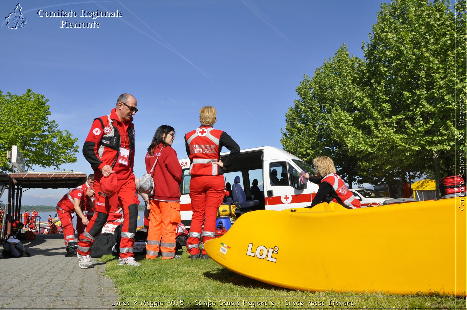 Ivrea 2 Maggio 2015 - Campo Scuola Regionale - Croce Rossa Italiana- Comitato Regionale del Piemonte