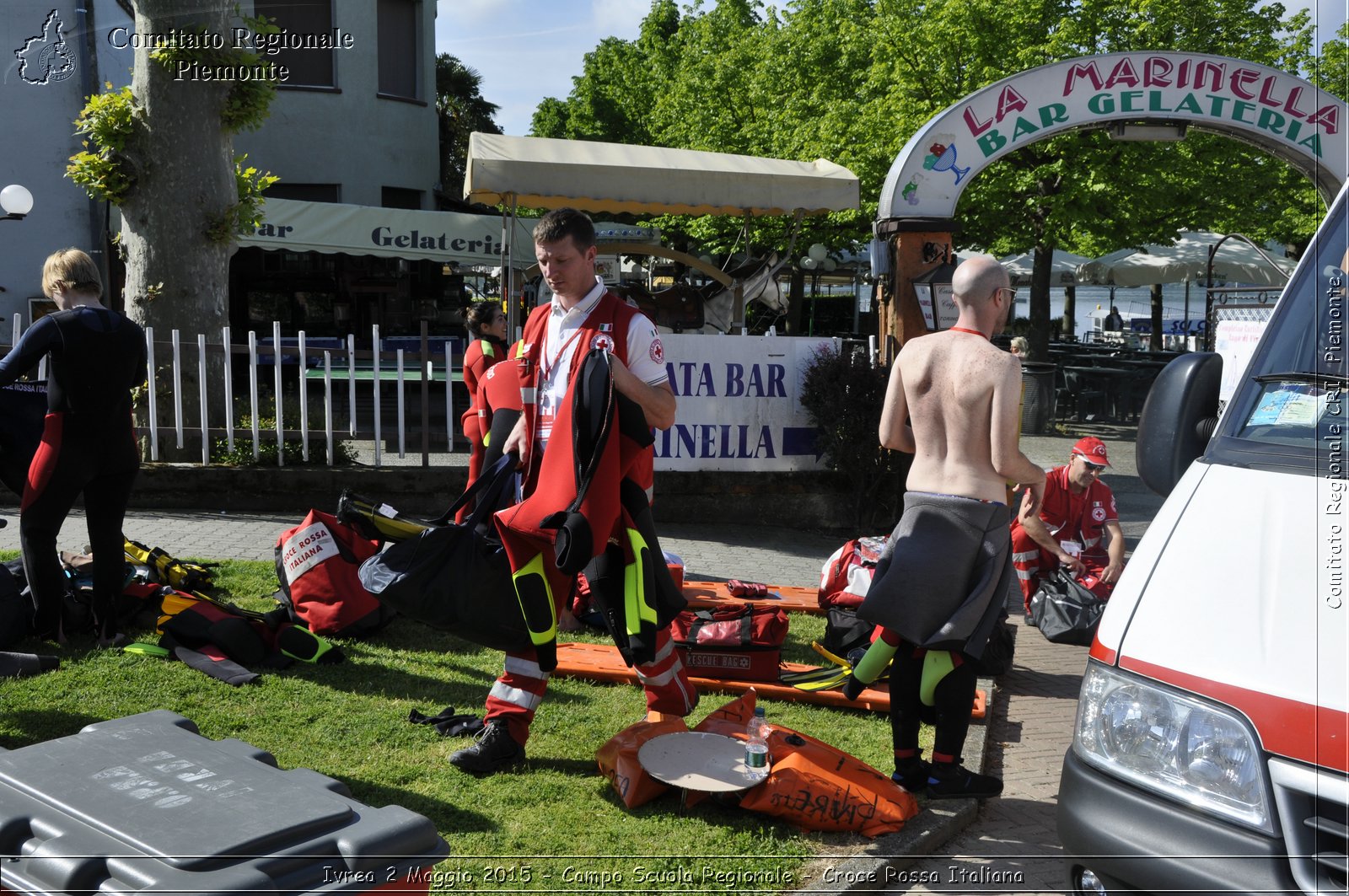 Ivrea 2 Maggio 2015 - Campo Scuola Regionale - Croce Rossa Italiana- Comitato Regionale del Piemonte