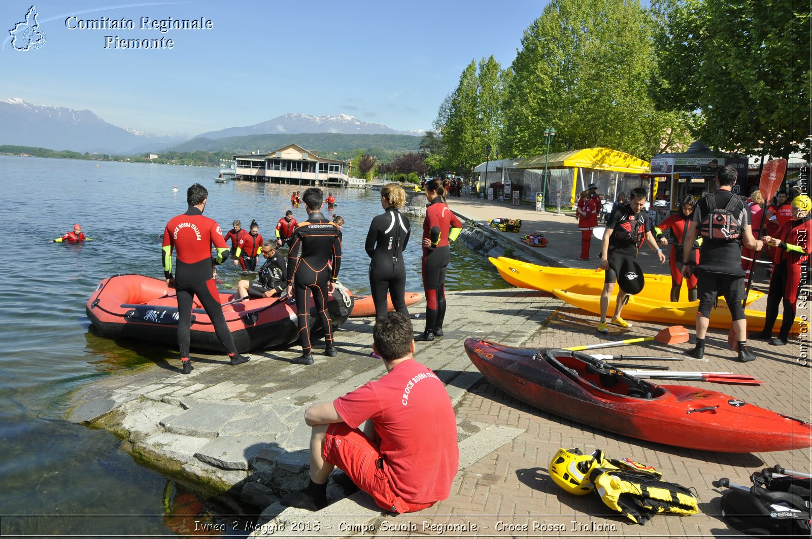 Ivrea 2 Maggio 2015 - Campo Scuola Regionale - Croce Rossa Italiana- Comitato Regionale del Piemonte