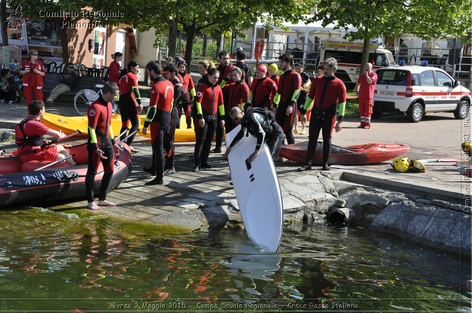 Ivrea 2 Maggio 2015 - Campo Scuola Regionale - Croce Rossa Italiana- Comitato Regionale del Piemonte