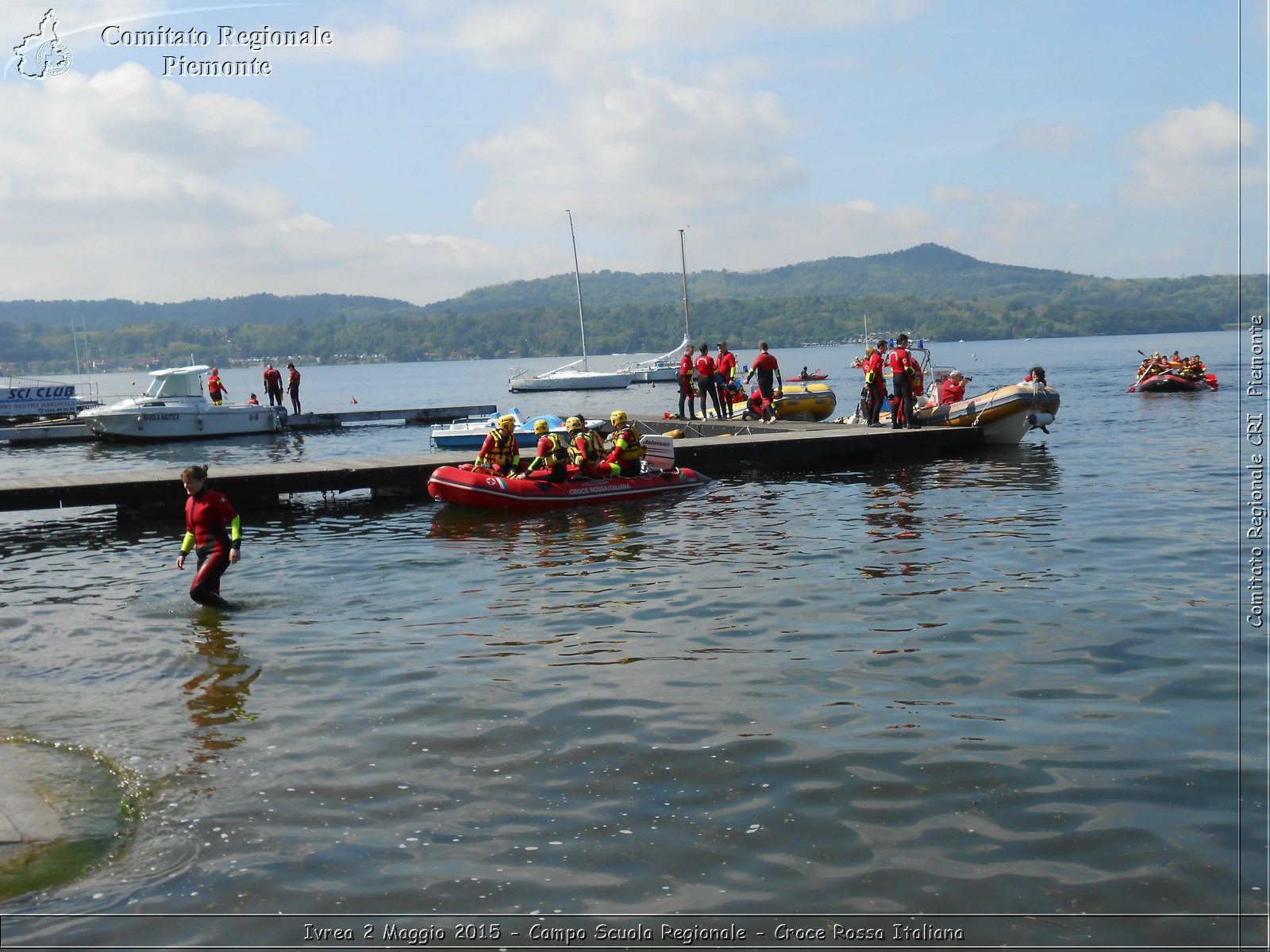 Ivrea 2 Maggio 2015 - Campo Scuola Regionale - Croce Rossa Italiana- Comitato Regionale del Piemonte