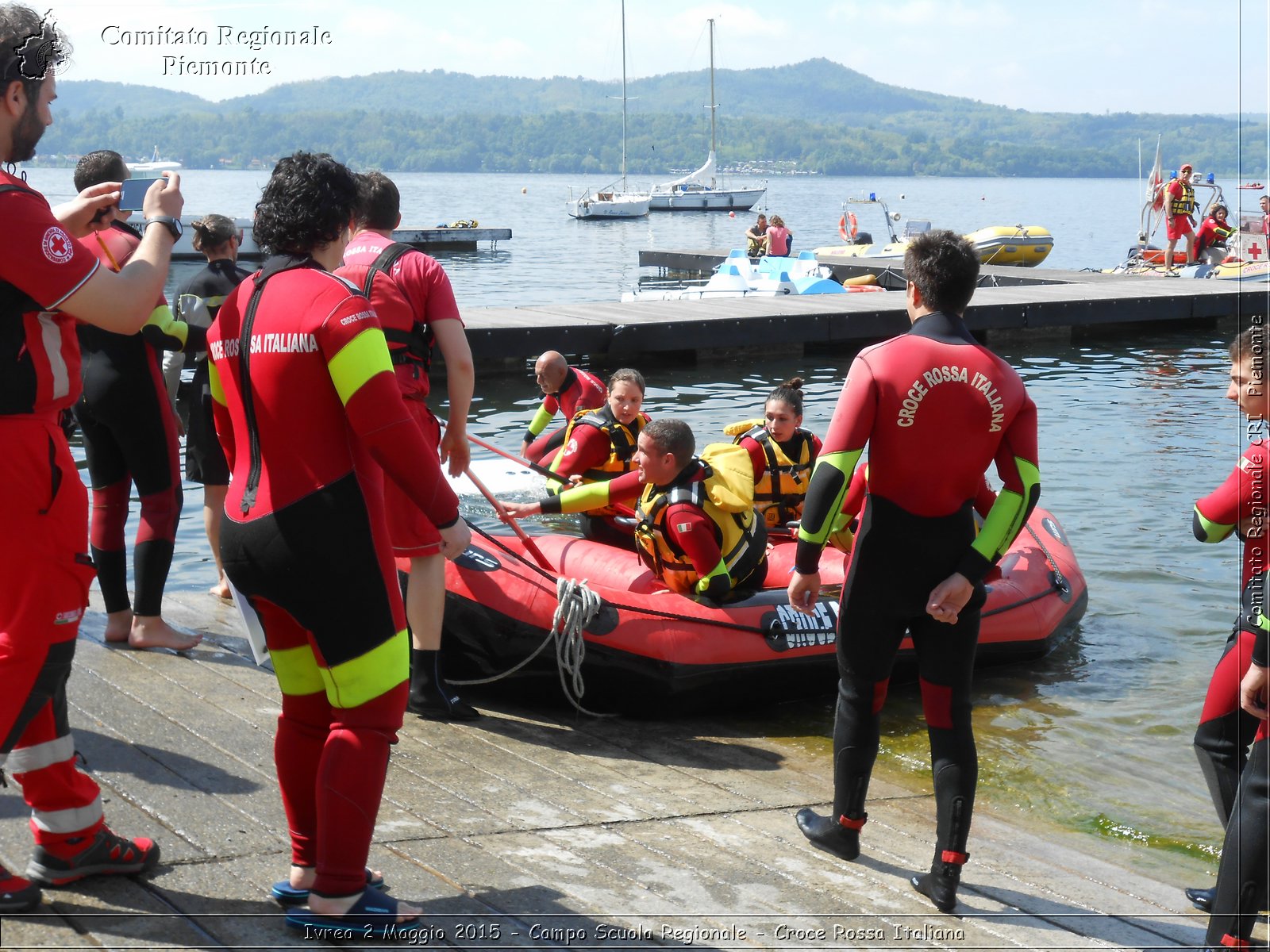 Ivrea 2 Maggio 2015 - Campo Scuola Regionale - Croce Rossa Italiana- Comitato Regionale del Piemonte