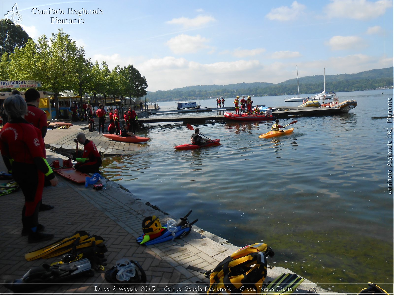 Ivrea 2 Maggio 2015 - Campo Scuola Regionale - Croce Rossa Italiana- Comitato Regionale del Piemonte