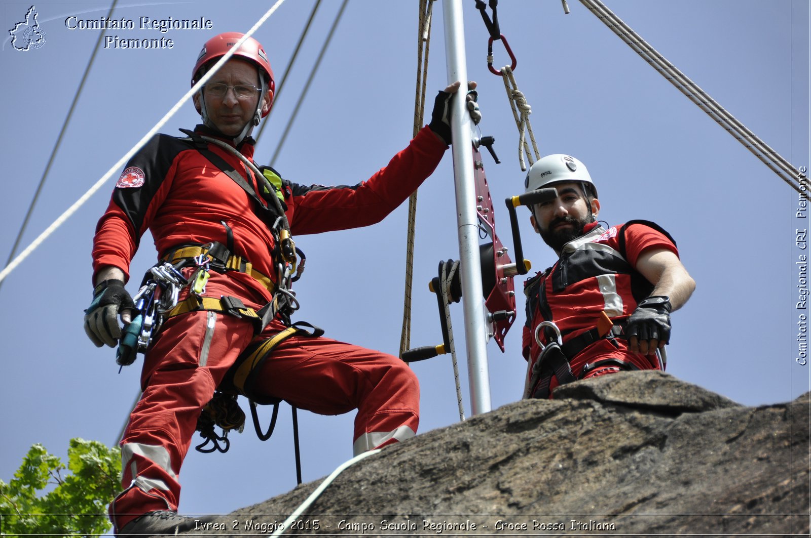 Ivrea 2 Maggio 2015 - Campo Scuola Regionale - Croce Rossa Italiana- Comitato Regionale del Piemonte