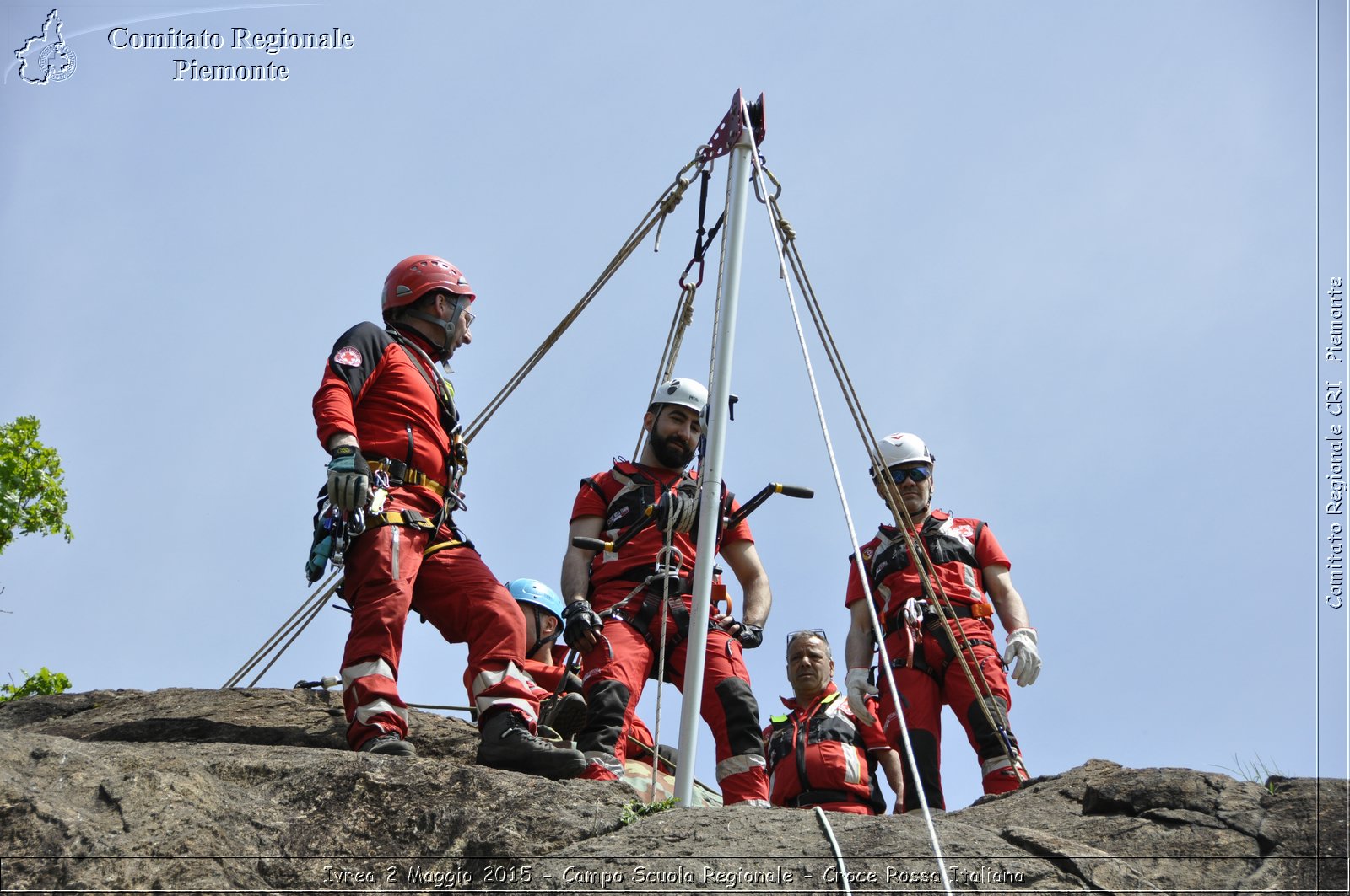 Ivrea 2 Maggio 2015 - Campo Scuola Regionale - Croce Rossa Italiana- Comitato Regionale del Piemonte