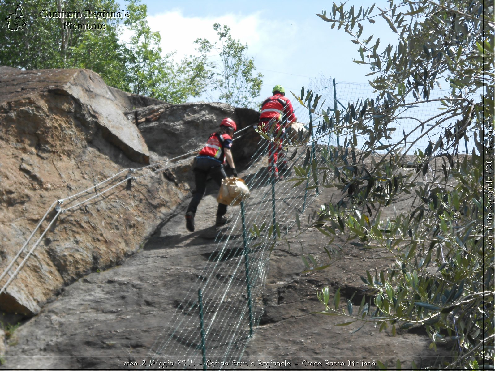 Ivrea 2 Maggio 2015 - Campo Scuola Regionale - Croce Rossa Italiana- Comitato Regionale del Piemonte