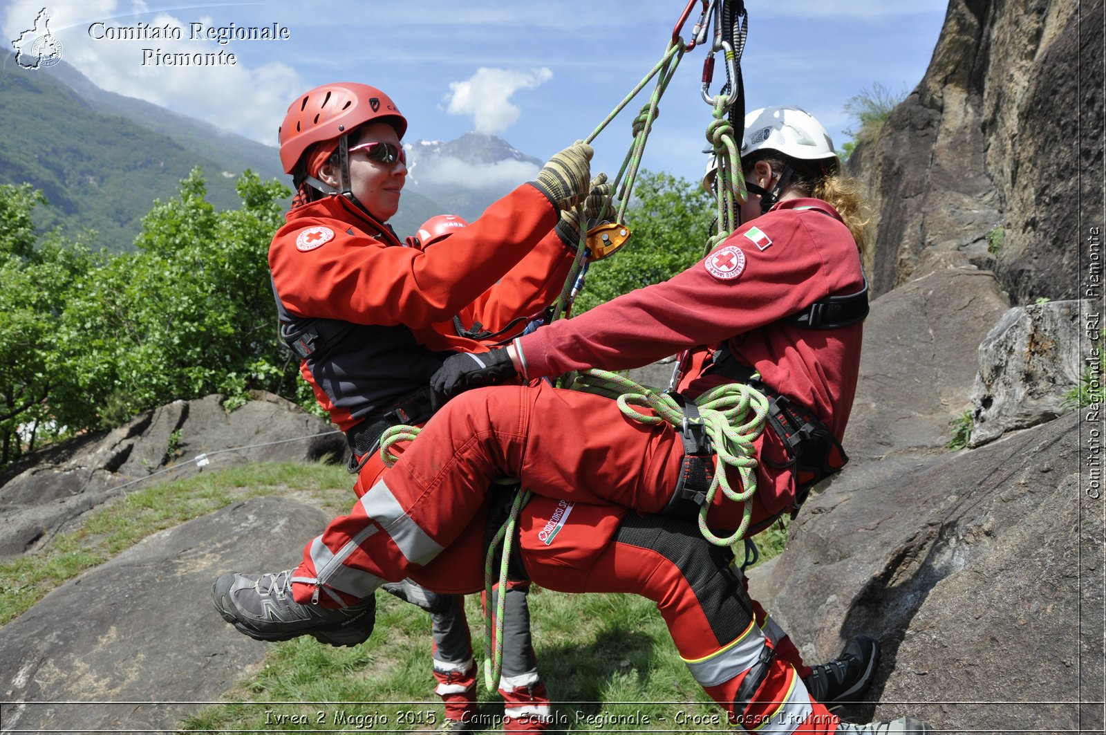 Ivrea 2 Maggio 2015 - Campo Scuola Regionale - Croce Rossa Italiana- Comitato Regionale del Piemonte