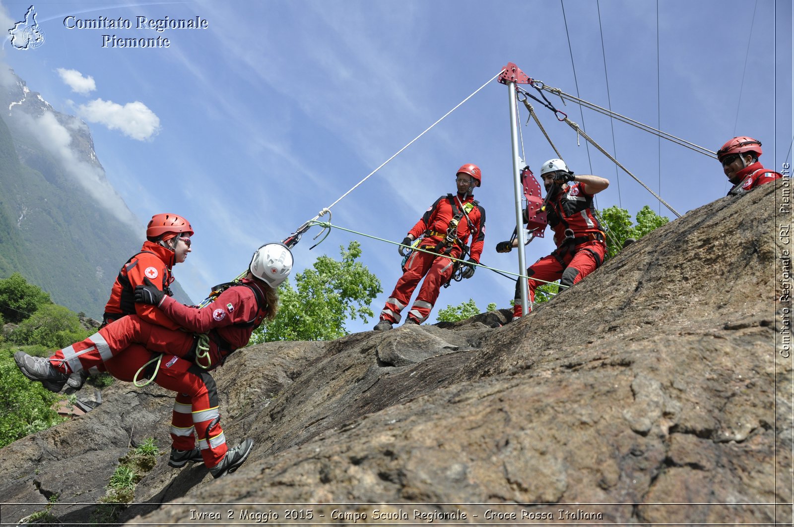 Ivrea 2 Maggio 2015 - Campo Scuola Regionale - Croce Rossa Italiana- Comitato Regionale del Piemonte