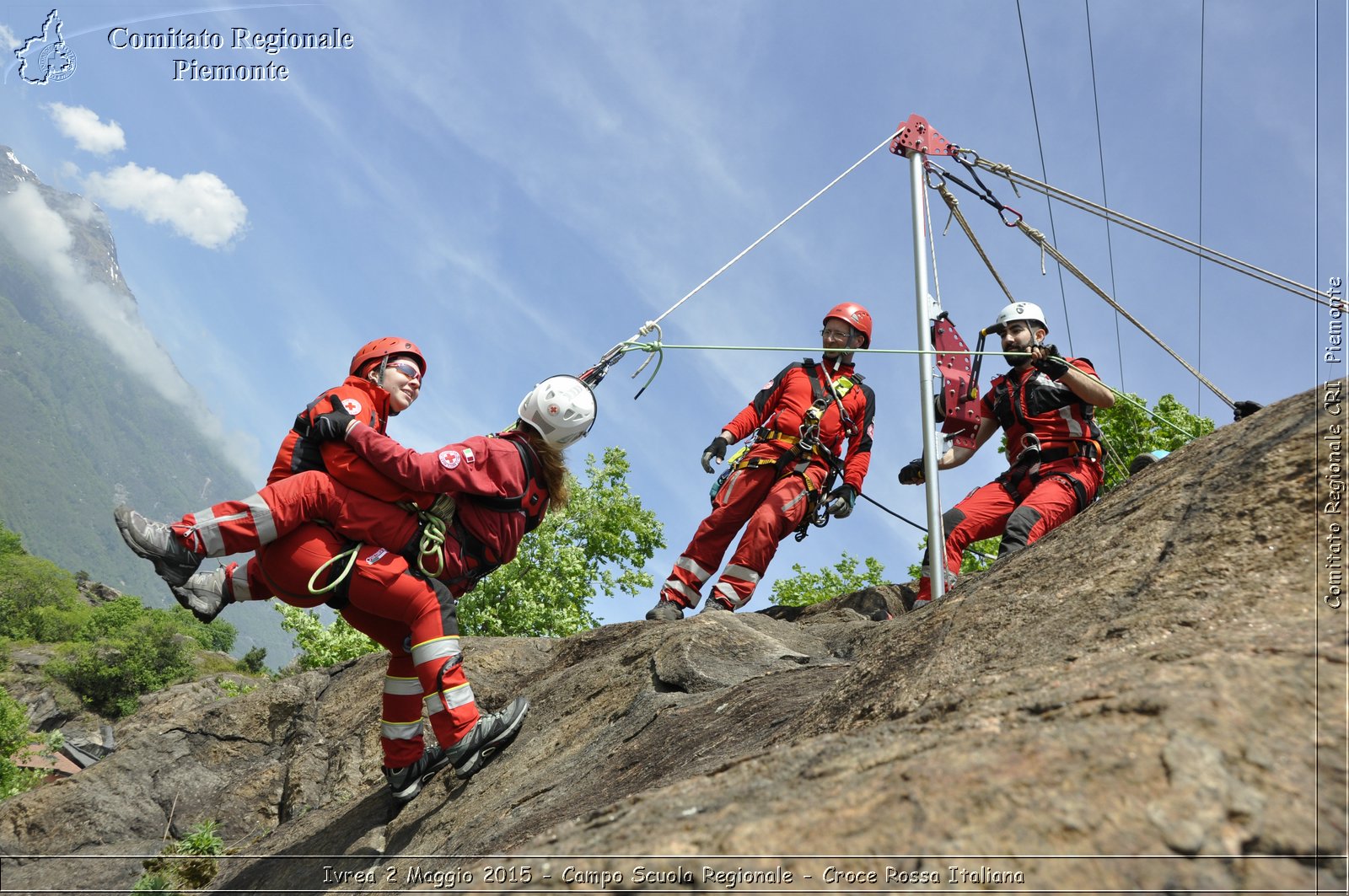 Ivrea 2 Maggio 2015 - Campo Scuola Regionale - Croce Rossa Italiana- Comitato Regionale del Piemonte