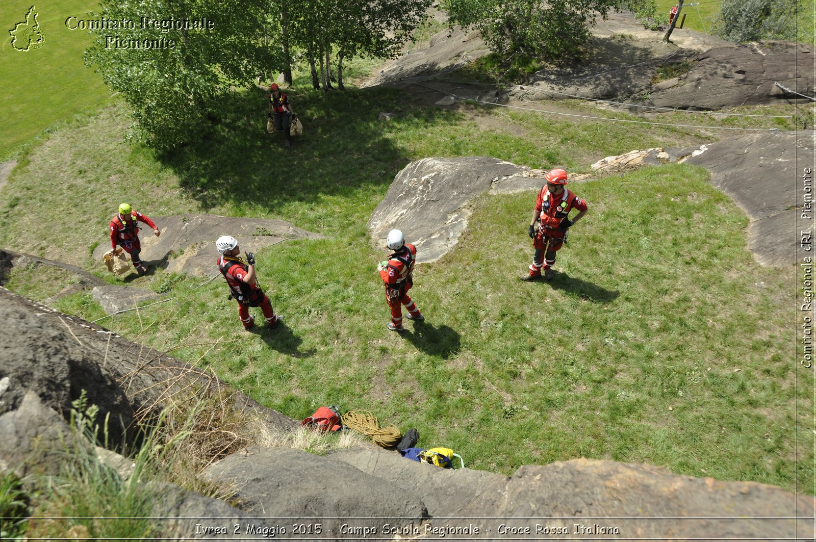 Ivrea 2 Maggio 2015 - Campo Scuola Regionale - Croce Rossa Italiana- Comitato Regionale del Piemonte