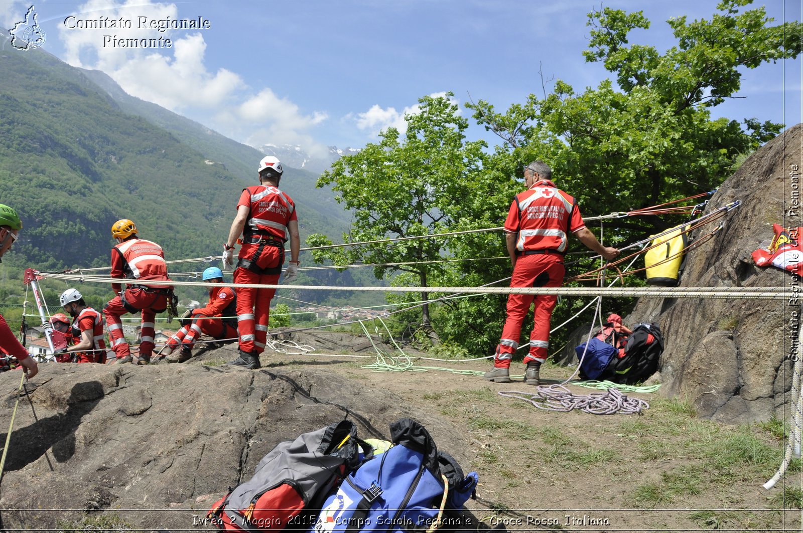 Ivrea 2 Maggio 2015 - Campo Scuola Regionale - Croce Rossa Italiana- Comitato Regionale del Piemonte