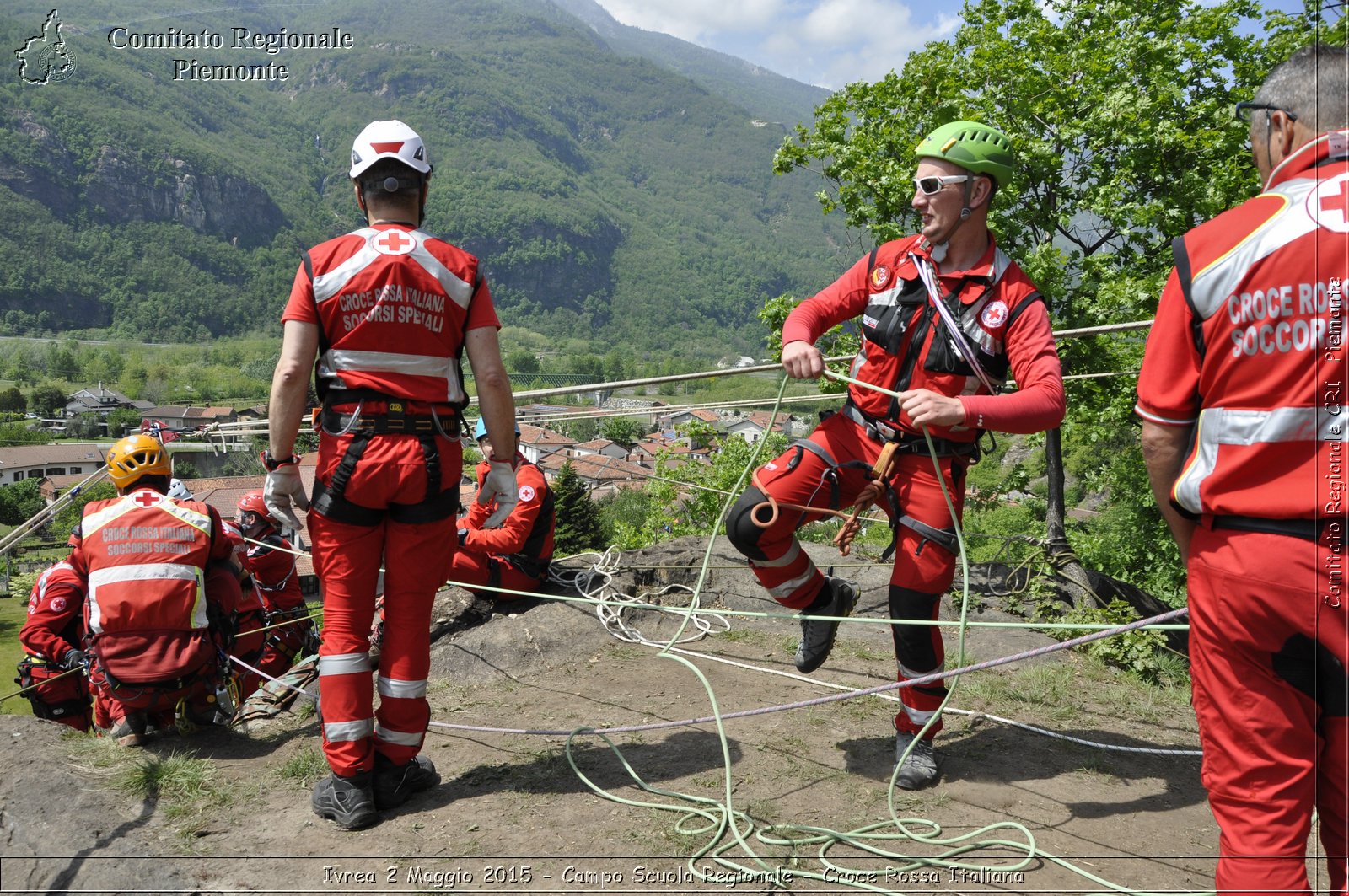 Ivrea 2 Maggio 2015 - Campo Scuola Regionale - Croce Rossa Italiana- Comitato Regionale del Piemonte