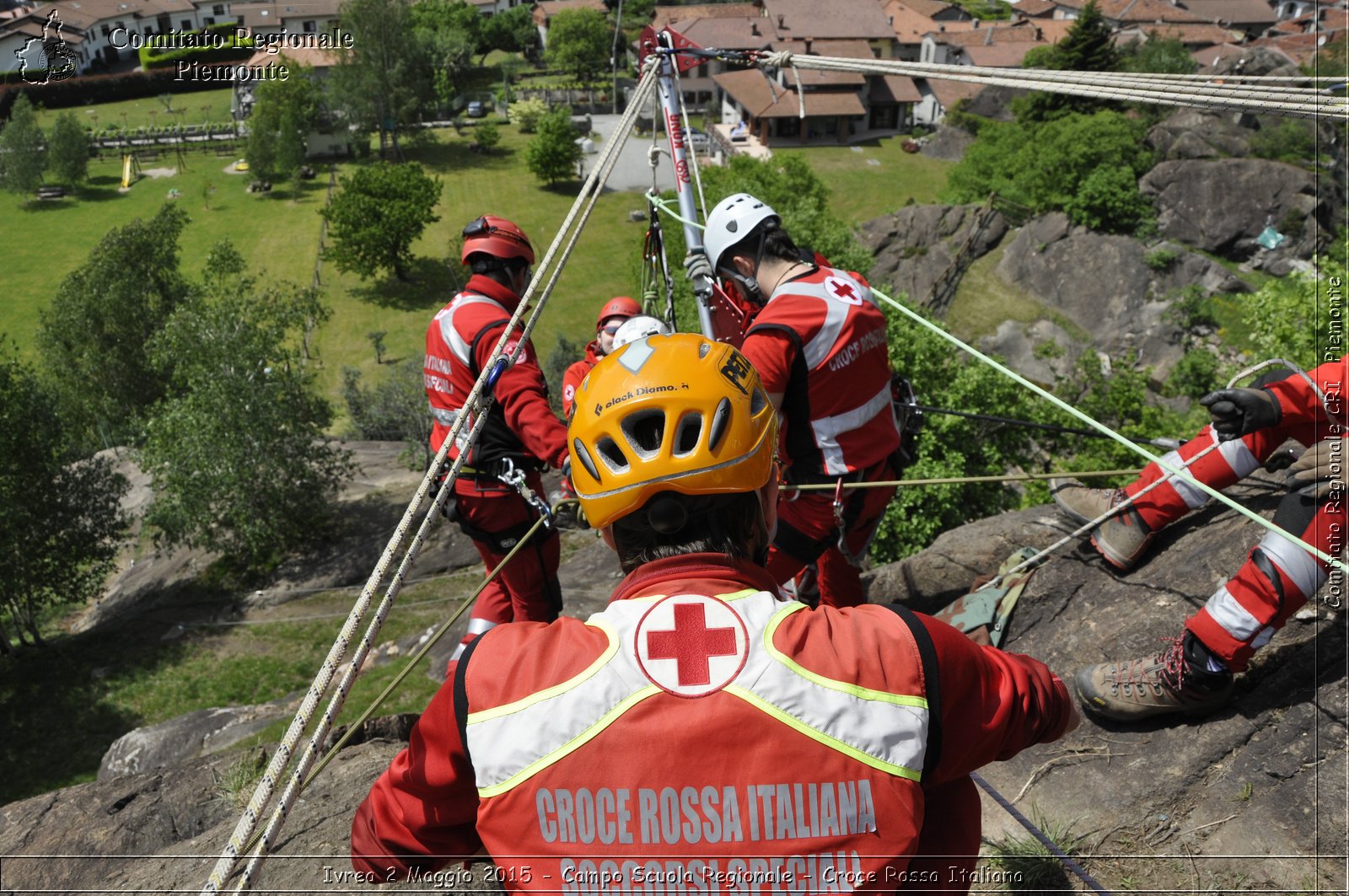 Ivrea 2 Maggio 2015 - Campo Scuola Regionale - Croce Rossa Italiana- Comitato Regionale del Piemonte