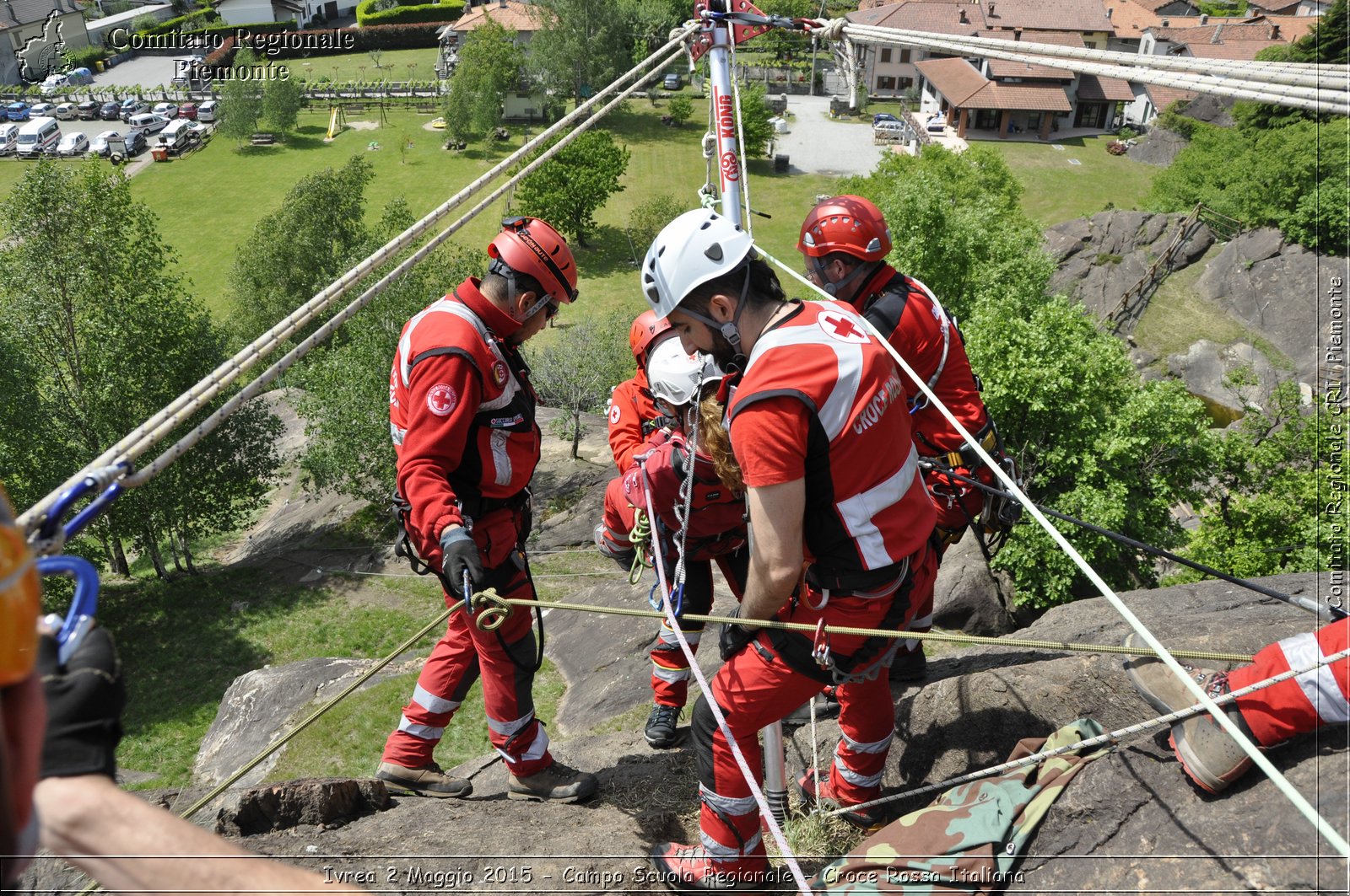 Ivrea 2 Maggio 2015 - Campo Scuola Regionale - Croce Rossa Italiana- Comitato Regionale del Piemonte