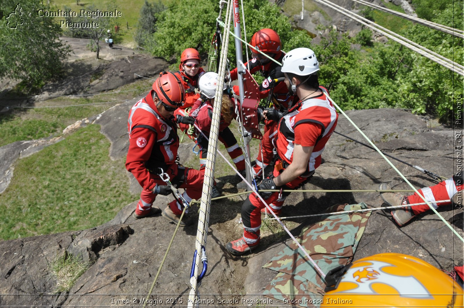 Ivrea 2 Maggio 2015 - Campo Scuola Regionale - Croce Rossa Italiana- Comitato Regionale del Piemonte