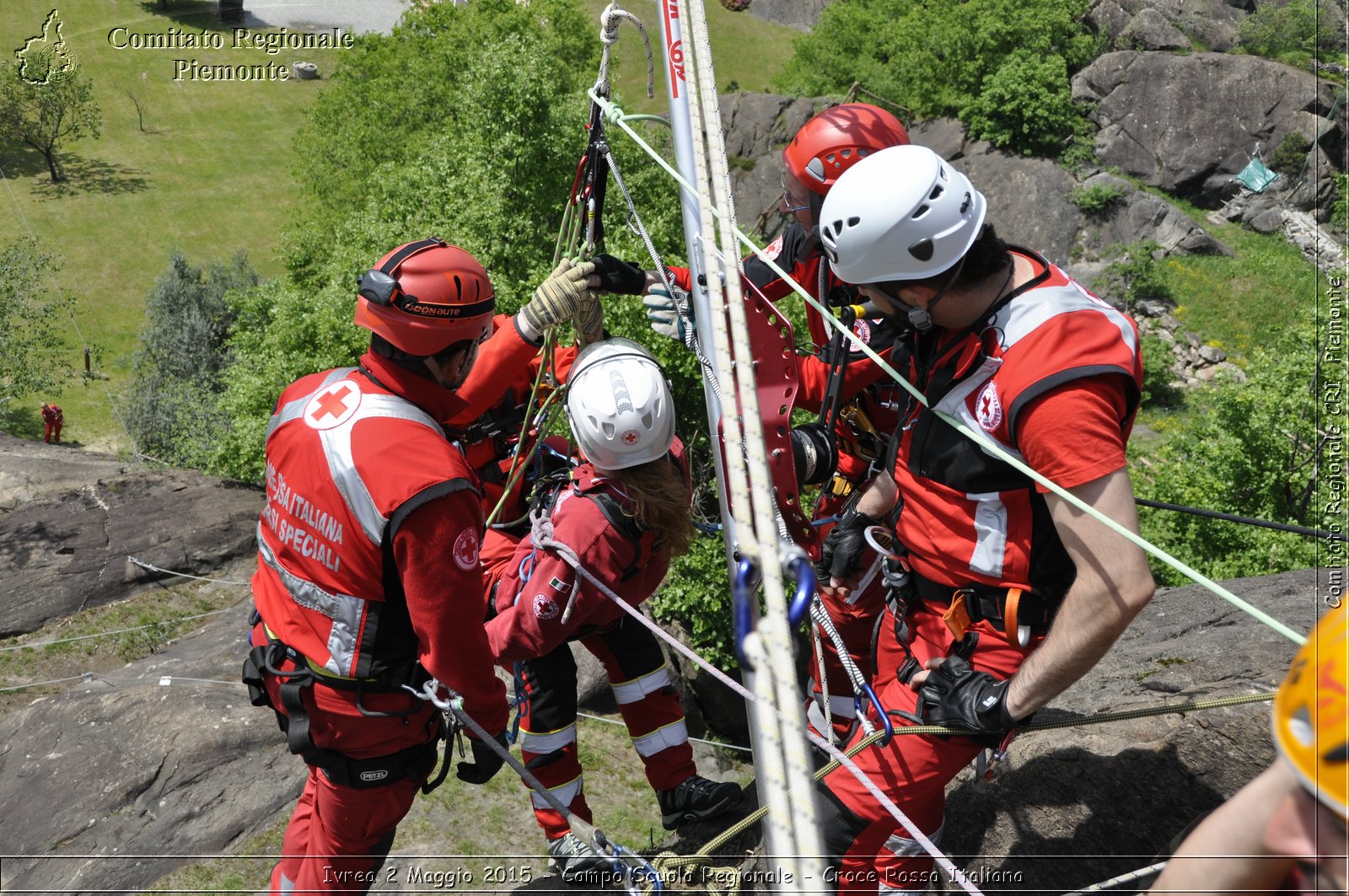 Ivrea 2 Maggio 2015 - Campo Scuola Regionale - Croce Rossa Italiana- Comitato Regionale del Piemonte