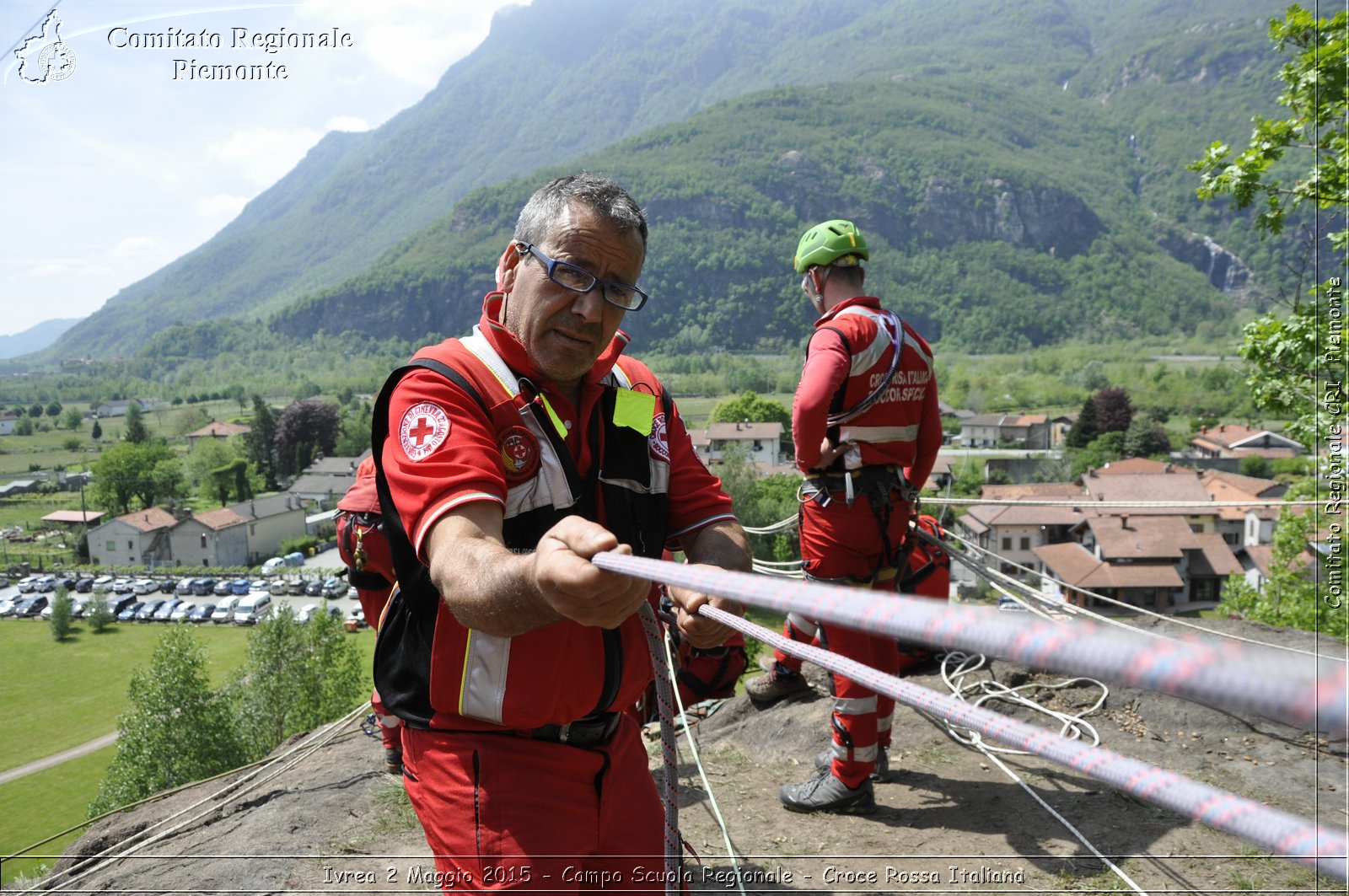 Ivrea 2 Maggio 2015 - Campo Scuola Regionale - Croce Rossa Italiana- Comitato Regionale del Piemonte