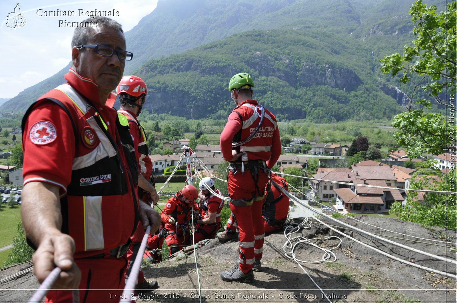 Ivrea 2 Maggio 2015 - Campo Scuola Regionale - Croce Rossa Italiana- Comitato Regionale del Piemonte