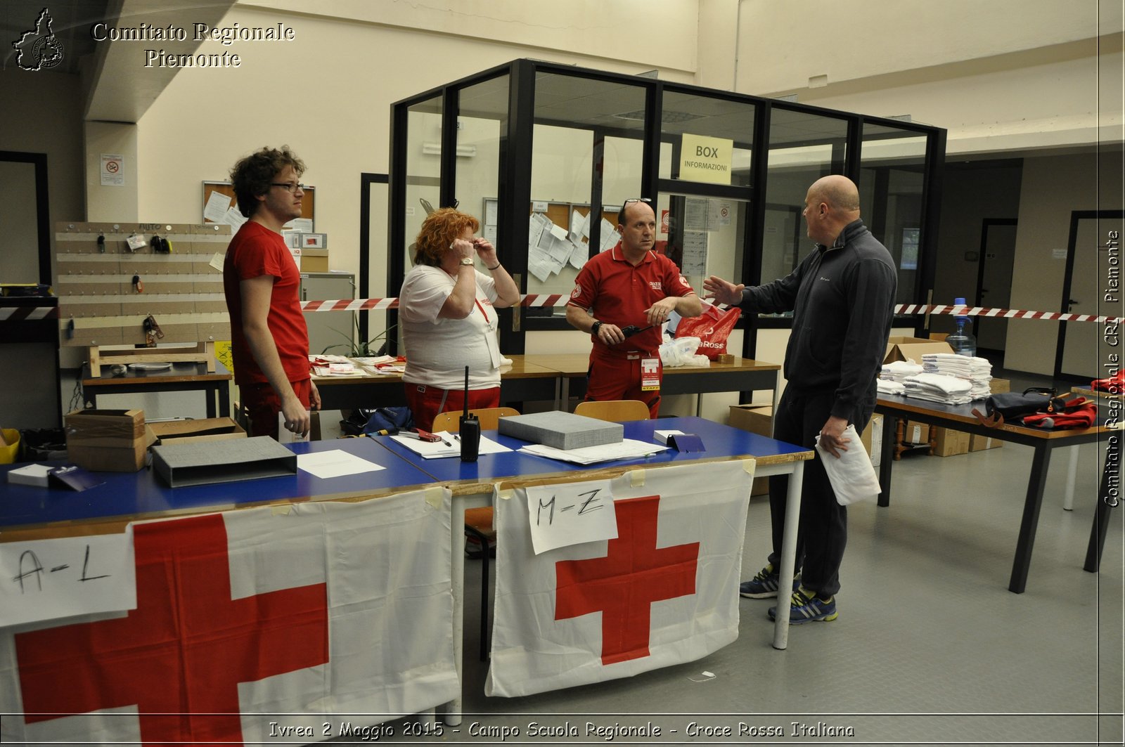 Ivrea 2 Maggio 2015 - Campo Scuola Regionale - Croce Rossa Italiana- Comitato Regionale del Piemonte