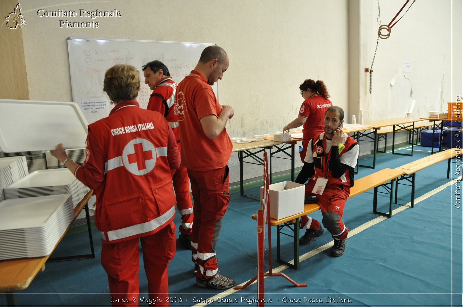 Ivrea 2 Maggio 2015 - Campo Scuola Regionale - Croce Rossa Italiana- Comitato Regionale del Piemonte