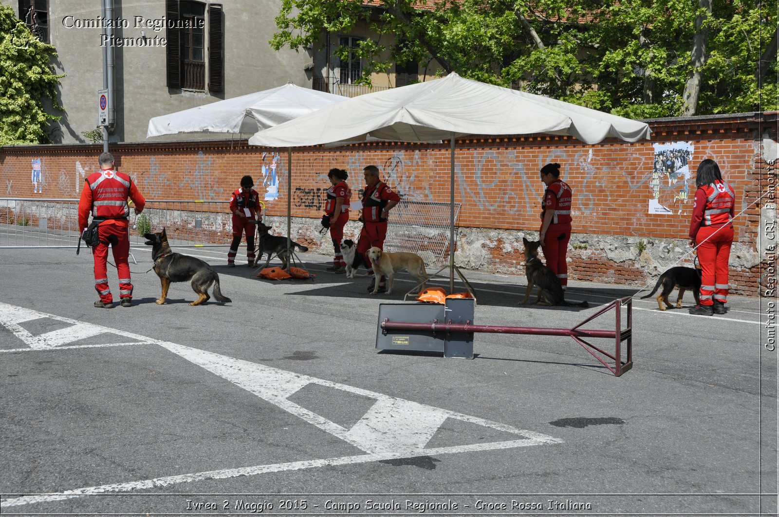 Ivrea 2 Maggio 2015 - Campo Scuola Regionale - Croce Rossa Italiana- Comitato Regionale del Piemonte