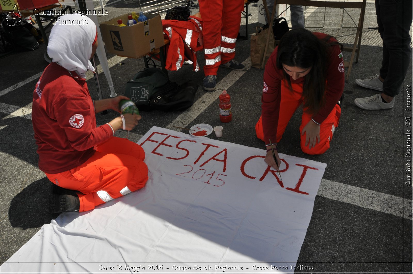 Ivrea 2 Maggio 2015 - Campo Scuola Regionale - Croce Rossa Italiana- Comitato Regionale del Piemonte