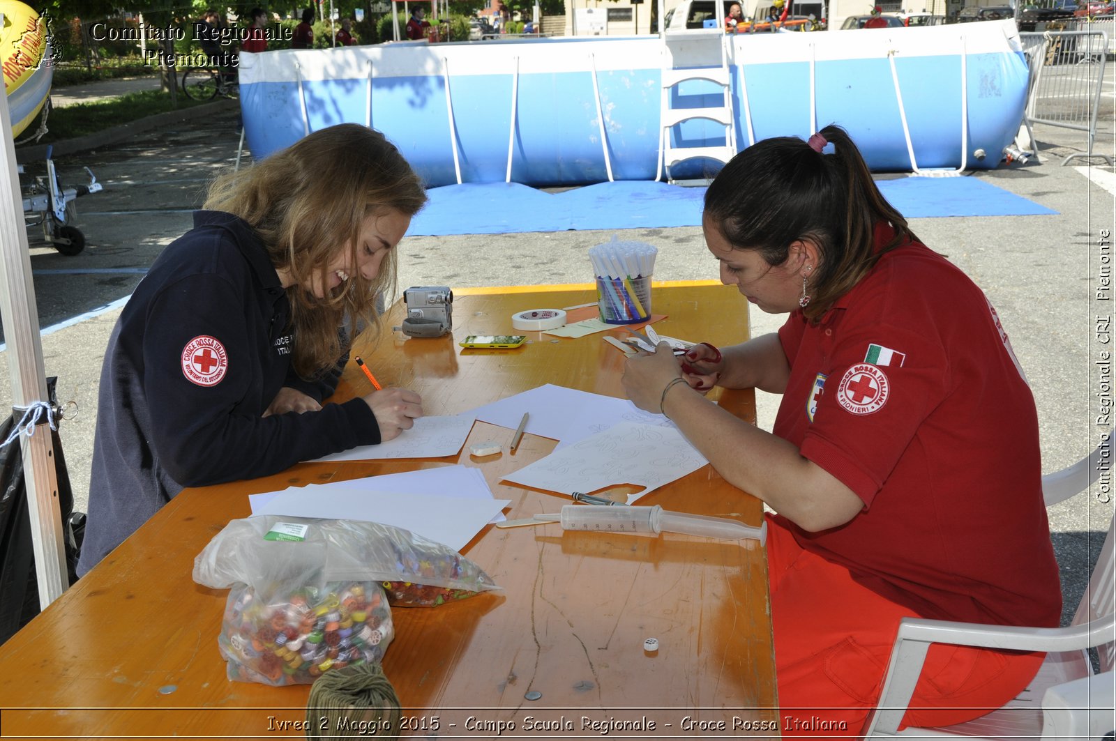 Ivrea 2 Maggio 2015 - Campo Scuola Regionale - Croce Rossa Italiana- Comitato Regionale del Piemonte