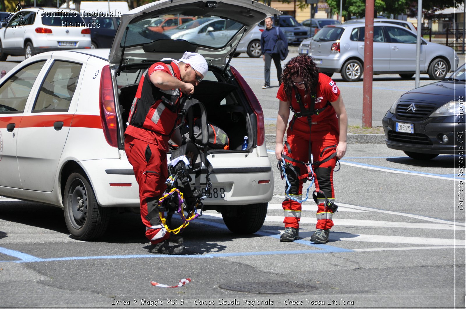 Ivrea 2 Maggio 2015 - Campo Scuola Regionale - Croce Rossa Italiana- Comitato Regionale del Piemonte