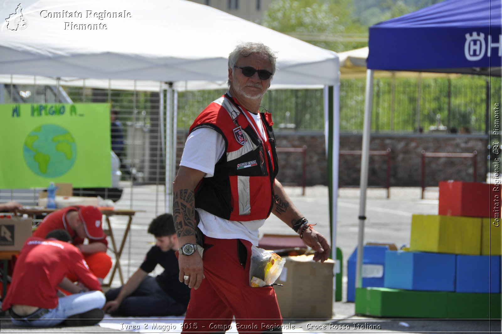 Ivrea 2 Maggio 2015 - Campo Scuola Regionale - Croce Rossa Italiana- Comitato Regionale del Piemonte