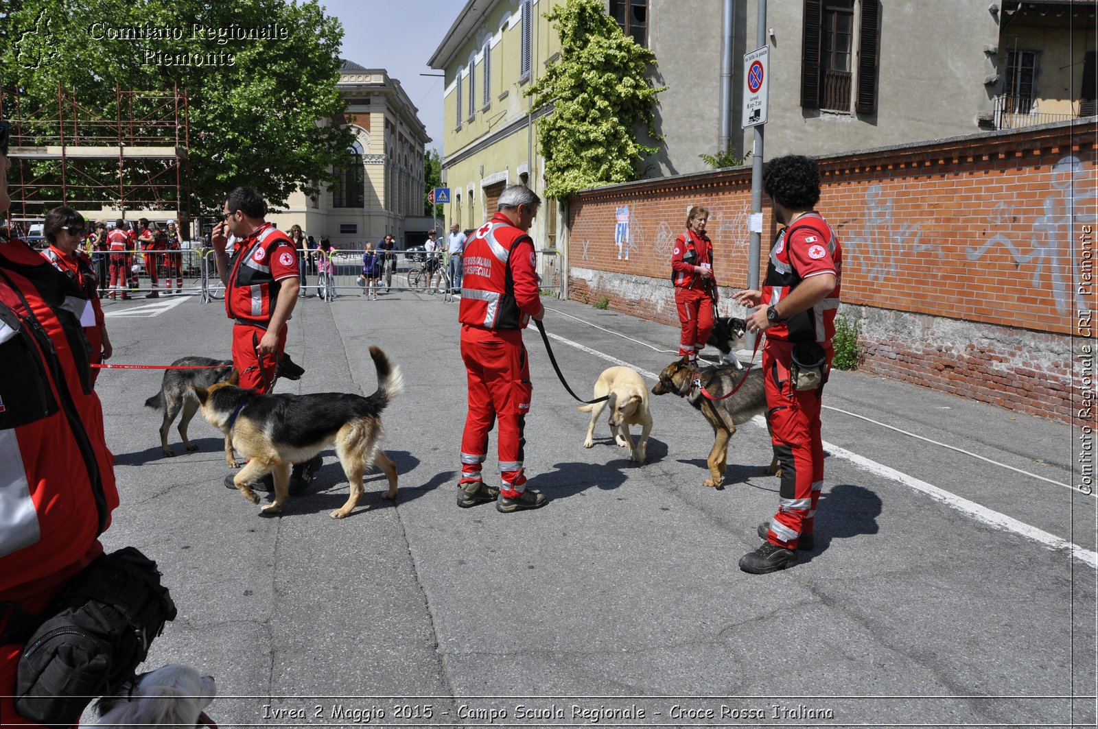 Ivrea 2 Maggio 2015 - Campo Scuola Regionale - Croce Rossa Italiana- Comitato Regionale del Piemonte