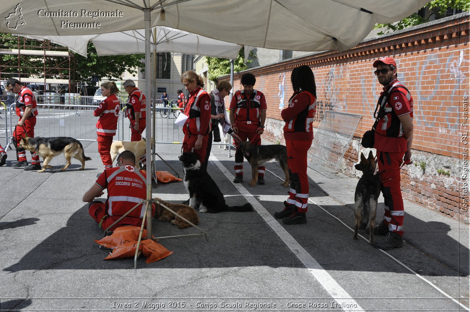 Ivrea 2 Maggio 2015 - Campo Scuola Regionale - Croce Rossa Italiana- Comitato Regionale del Piemonte