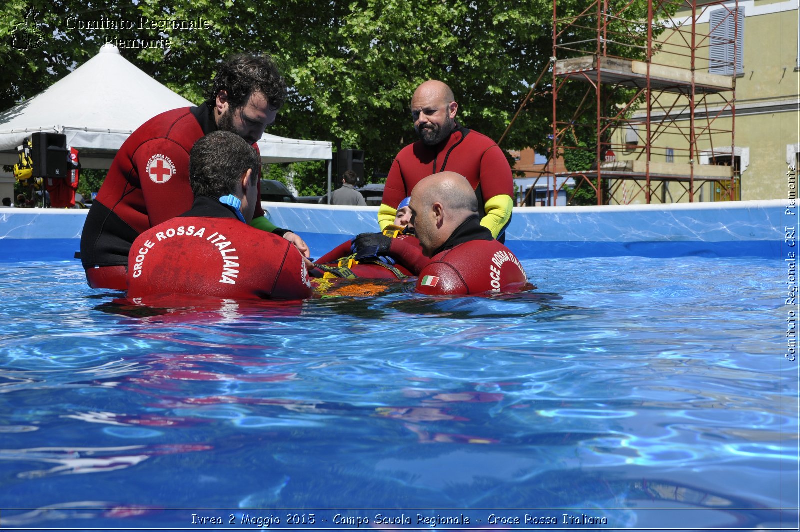 Ivrea 2 Maggio 2015 - Campo Scuola Regionale - Croce Rossa Italiana- Comitato Regionale del Piemonte