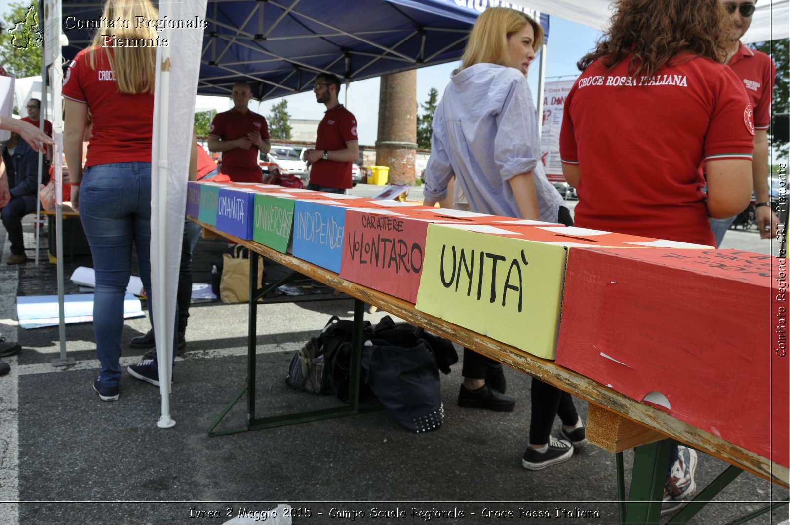 Ivrea 2 Maggio 2015 - Campo Scuola Regionale - Croce Rossa Italiana- Comitato Regionale del Piemonte