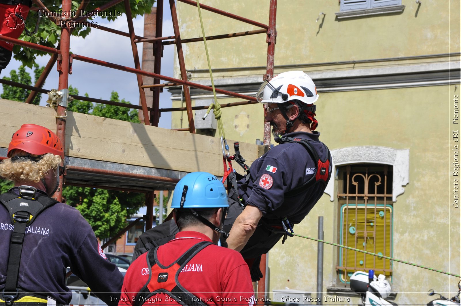 Ivrea 2 Maggio 2015 - Campo Scuola Regionale - Croce Rossa Italiana- Comitato Regionale del Piemonte