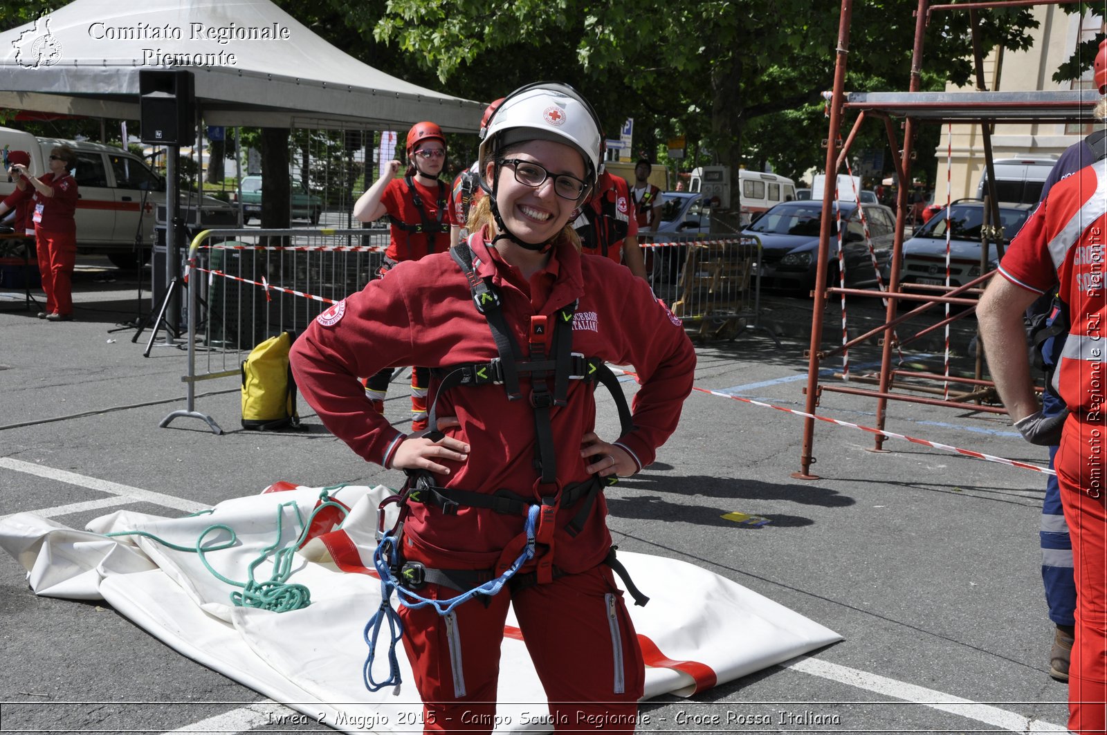 Ivrea 2 Maggio 2015 - Campo Scuola Regionale - Croce Rossa Italiana- Comitato Regionale del Piemonte