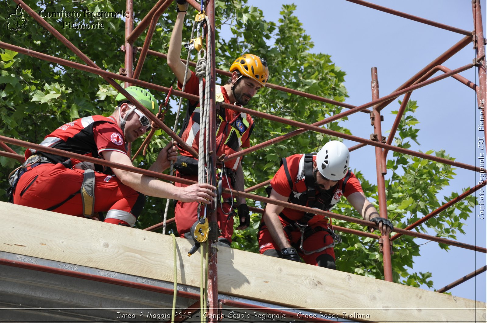 Ivrea 2 Maggio 2015 - Campo Scuola Regionale - Croce Rossa Italiana- Comitato Regionale del Piemonte