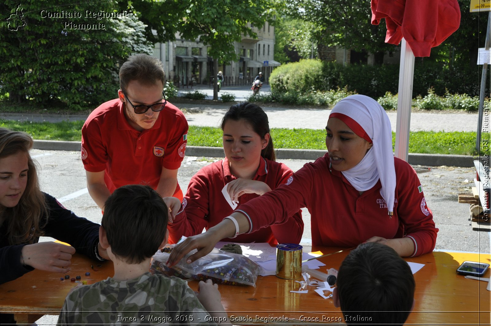 Ivrea 2 Maggio 2015 - Campo Scuola Regionale - Croce Rossa Italiana- Comitato Regionale del Piemonte