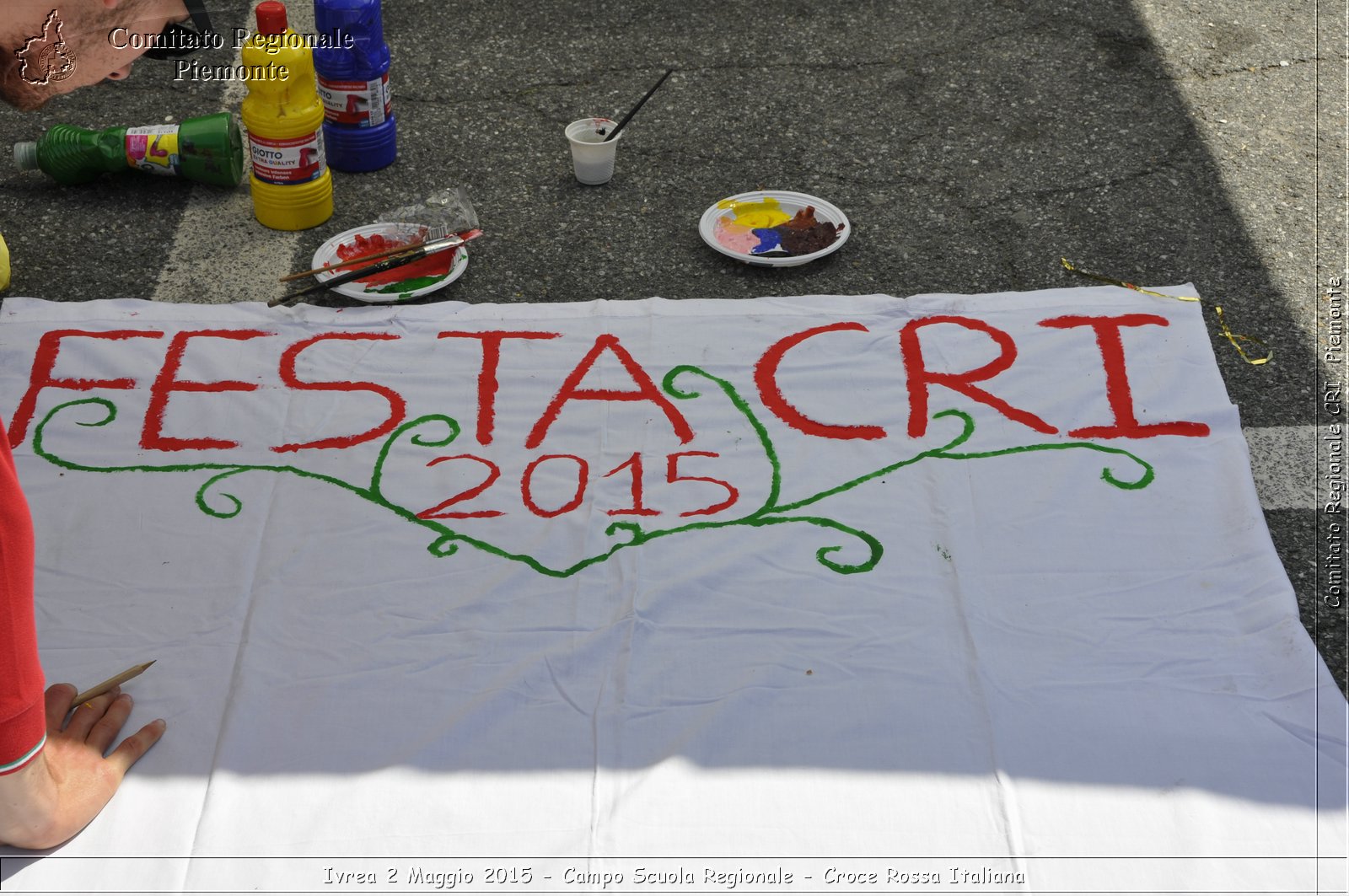 Ivrea 2 Maggio 2015 - Campo Scuola Regionale - Croce Rossa Italiana- Comitato Regionale del Piemonte