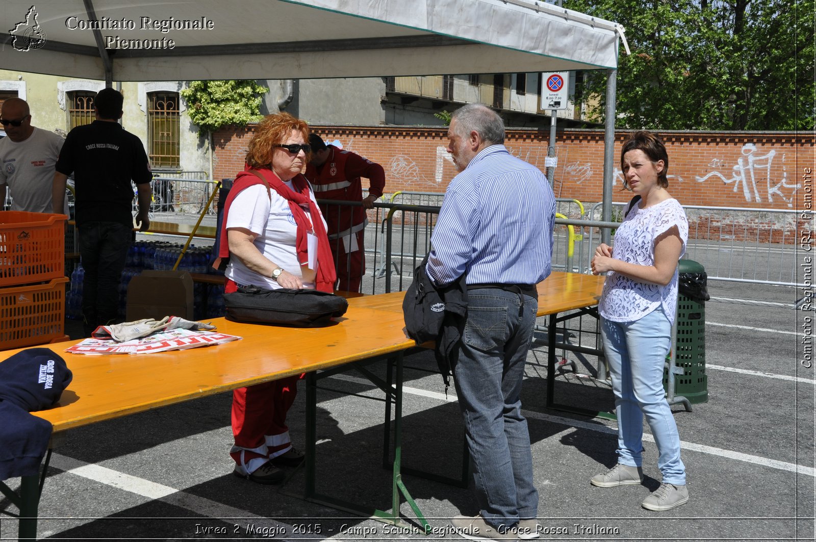 Ivrea 2 Maggio 2015 - Campo Scuola Regionale - Croce Rossa Italiana- Comitato Regionale del Piemonte