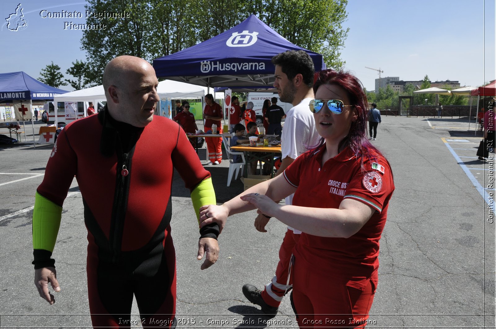 Ivrea 2 Maggio 2015 - Campo Scuola Regionale - Croce Rossa Italiana- Comitato Regionale del Piemonte