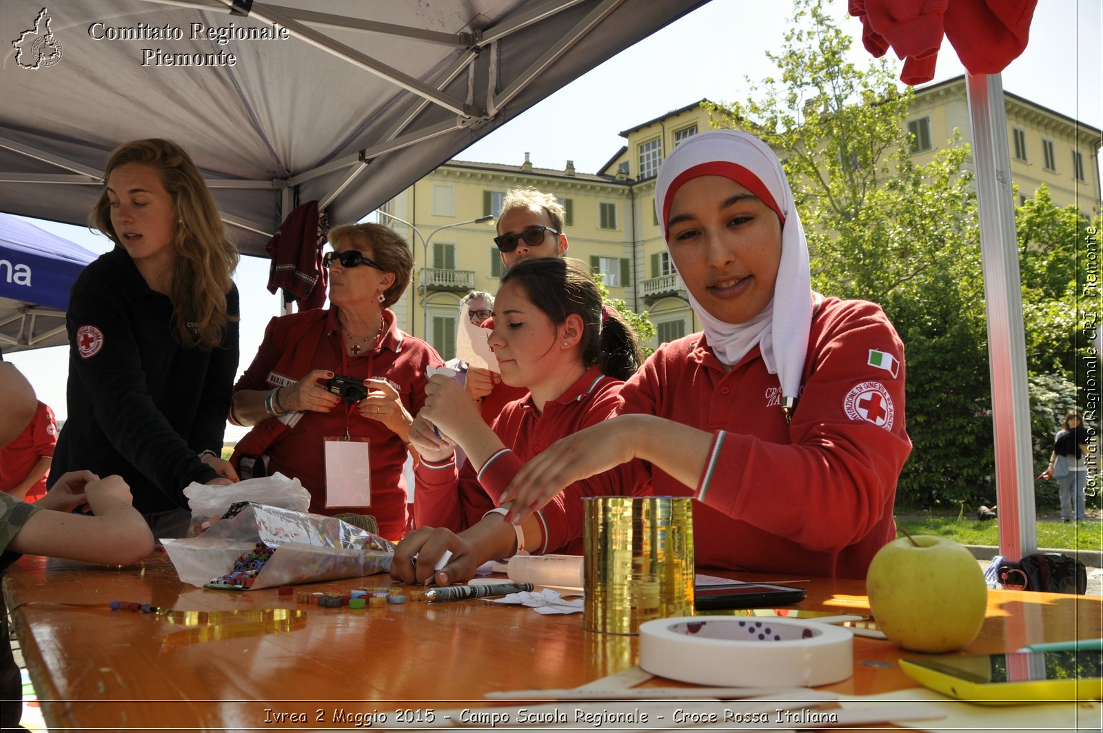 Ivrea 2 Maggio 2015 - Campo Scuola Regionale - Croce Rossa Italiana- Comitato Regionale del Piemonte