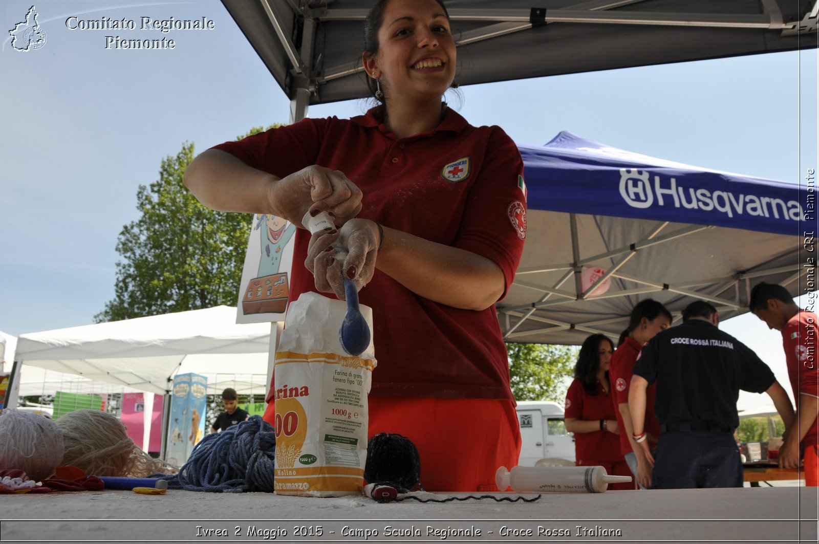 Ivrea 2 Maggio 2015 - Campo Scuola Regionale - Croce Rossa Italiana- Comitato Regionale del Piemonte